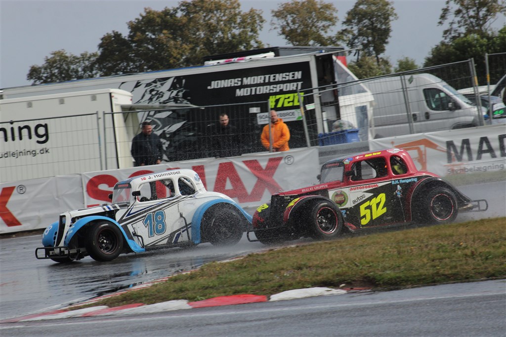 Kevin Verner og fætter Joachim Lee Holmstoel.
(Foto: Motorsporten.dk)